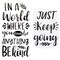 Motivational Wall Decals, Inspirational Posters for Classroom (10 x 18 In, 2 Pack)